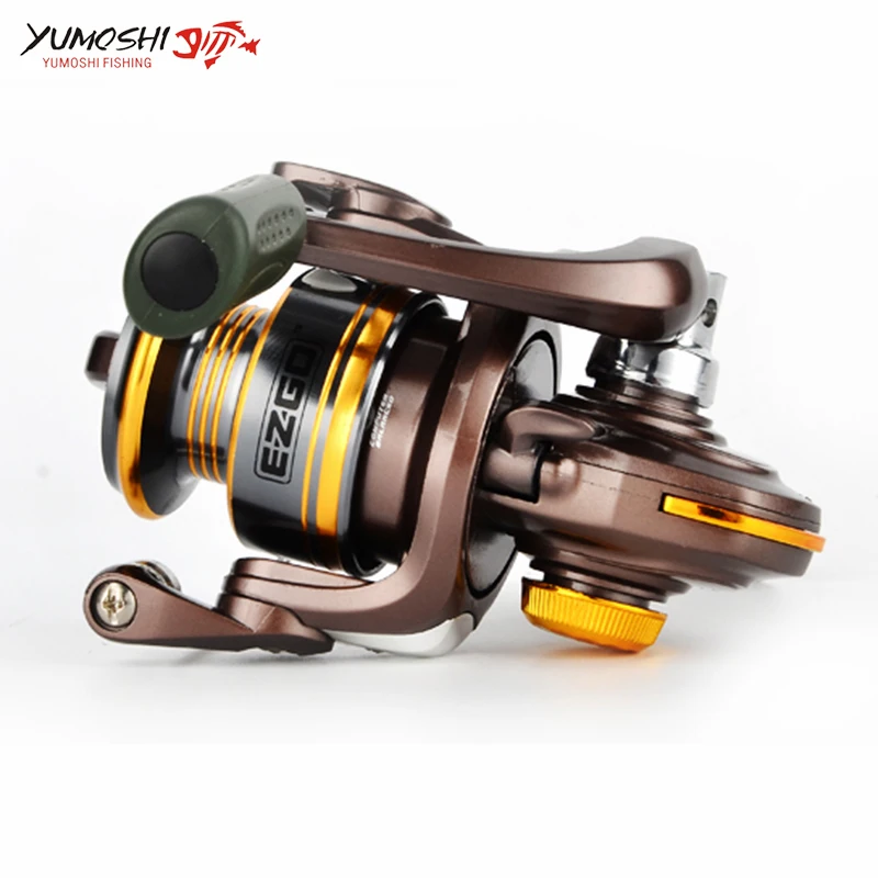 Fiação de Pesca Lidar com 13 + 1bb Metal Spinning Reel Fishing 9000 Esquerda - Direita 4.1: 1 Alta Velocidade Qualidade Carretel 8000 2 1 Alta Velocidade Fishing Reel alta Qualidade Fiação De Pesca Carretel