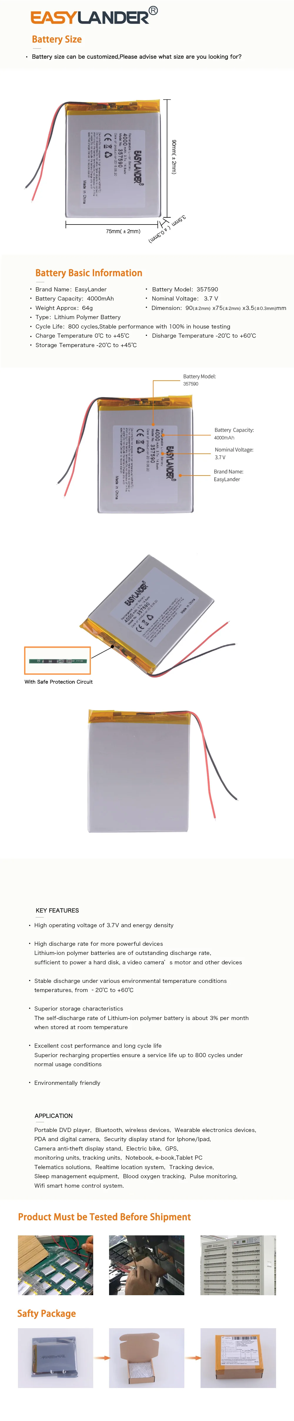 Download 357590 4000mah 3 7v Rechargeable Li Polymer Battery For 7 Tesla Effect 7 0w Neon 7 0w Oysters T72hmi 3g T72 Hmi Tablet Battery For Battery Battery Batteryrechargeable Battery Aliexpress Yellowimages Mockups