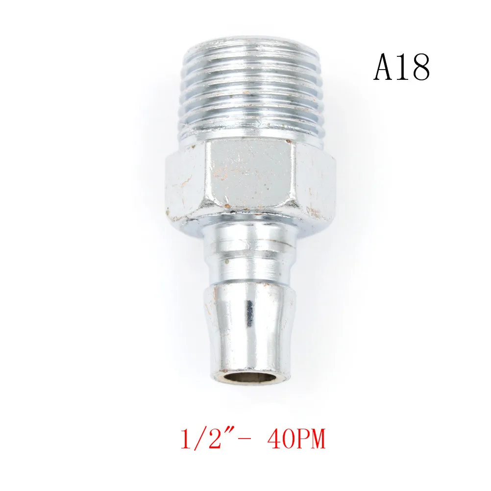 1 шт. 1/" 1/4" 3/" евро фитинги воздушный шланг коннектор компрессора мужской/женский евро быстросъемный фитинг