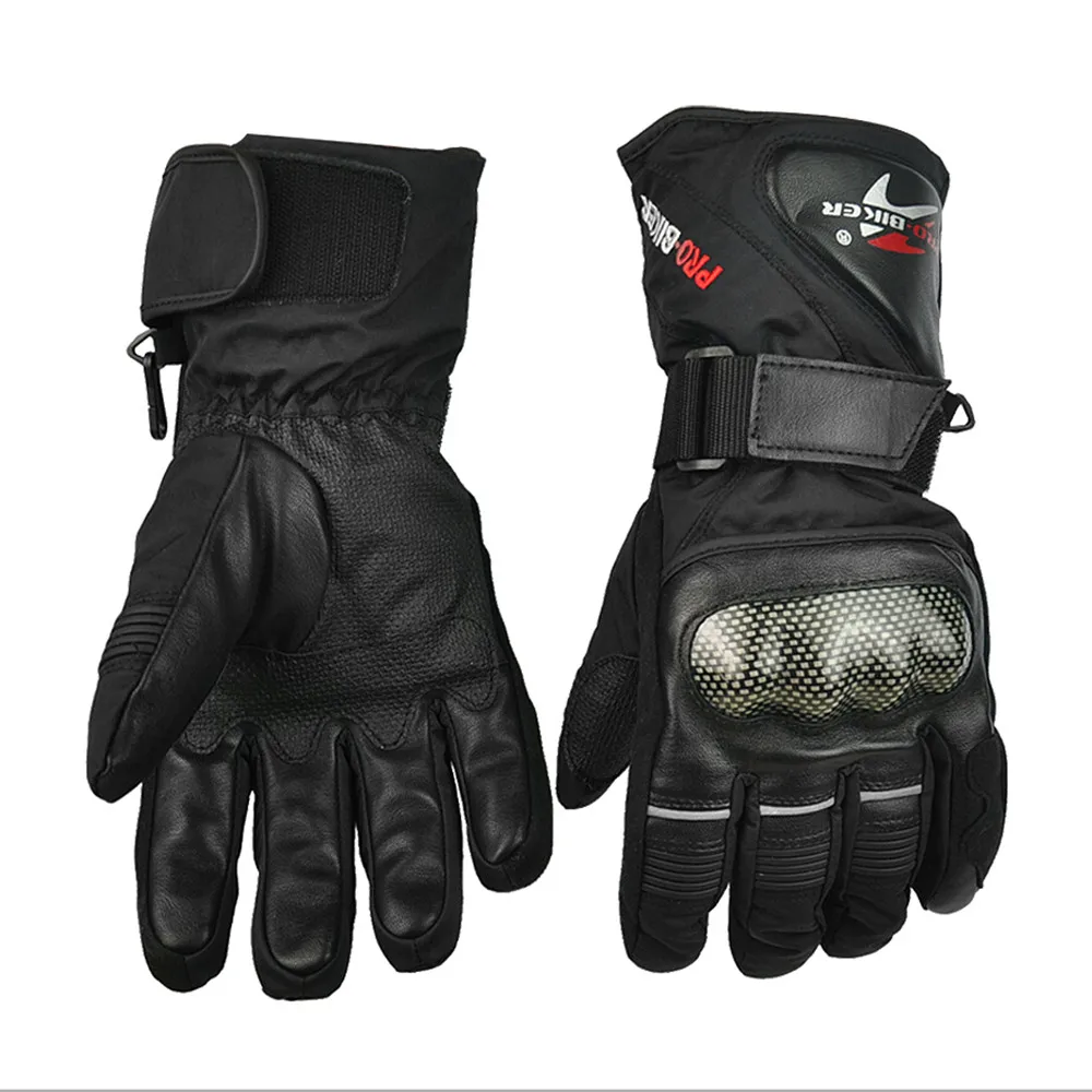 Motorcycle Gloves Winter Warm Waterproof Windproof Protective Racing