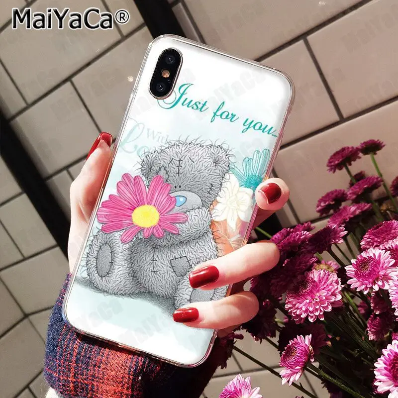 MaiYaCa чехол для телефона низкая оптовая продажа Tatty Teddy Me To You Bear iphone SE 2020 11 pro 8 7 66S Plus X