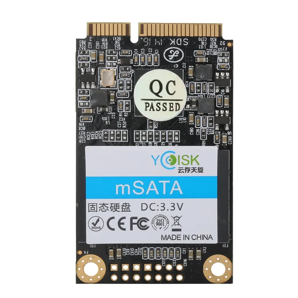 Goldendisk YCdisk последовательный ноутбук SSD 256GB MINI Micro SATA m-SATA PCI-e 240GB SMI контроллер 2246 Внутренний твердотельный накопитель