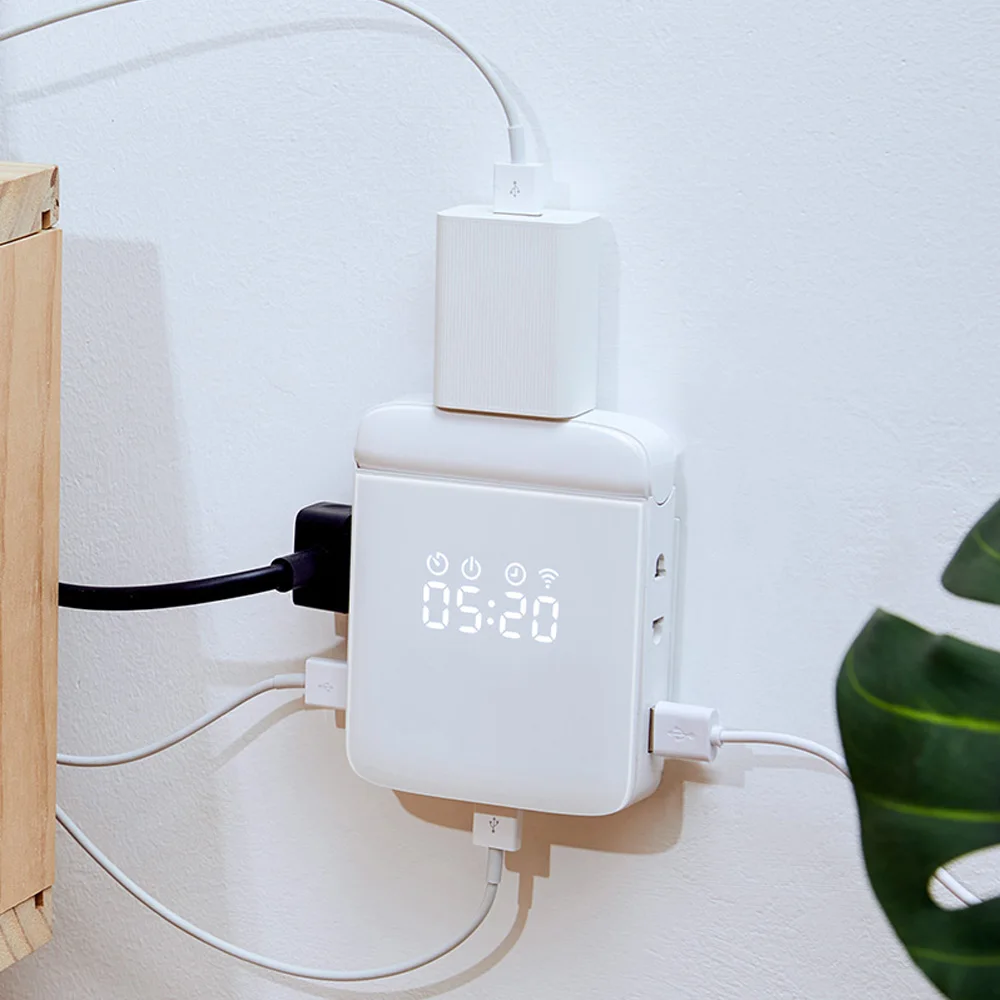 

smart home wifi Multi-function socket wall socket wifi home wiring board USB smart desktop socket climbing wall multi-plug strip