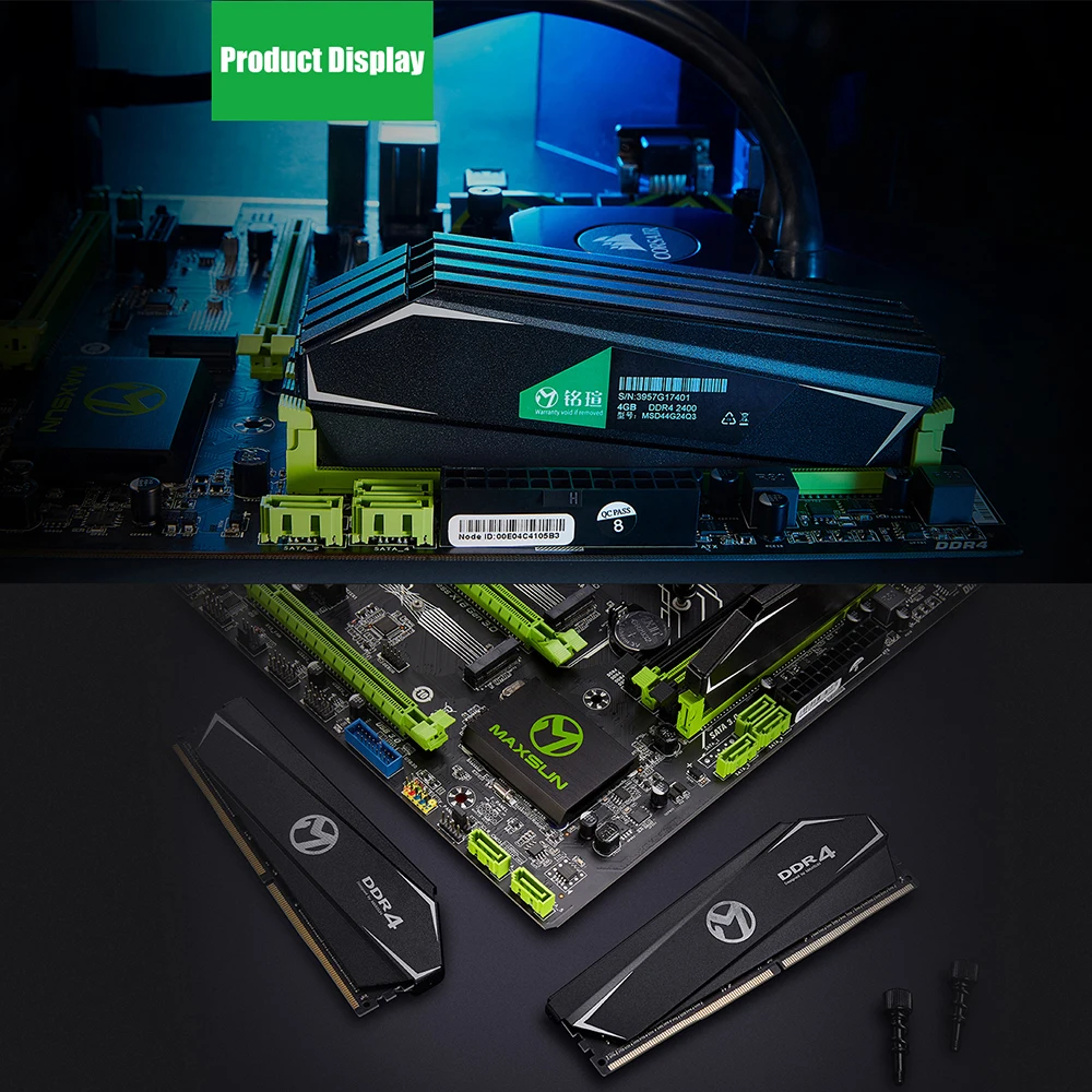 Оперативная память MAXSUN ddr4 4/8/16 ГБ 2666/3000 МГц 288pin напряжение памяти 1 2 В пожизненная
