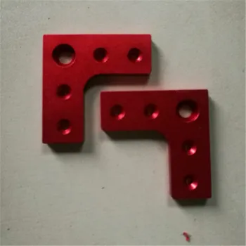 

4 pcs * Ultimaker 2 Aluminum Extrusion 3D printer aluminum alloy top bracket upgrade metal bracket