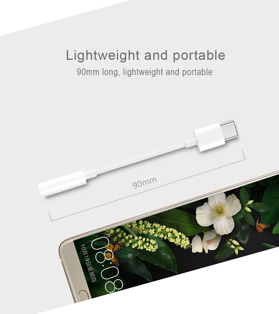 !ACCEZZ Type-C Audio Adapter For Huawei Mate 10 Pro Xiaomi6 Calling Listening USB Type C 3.5mm Earphone Jack Connector Aux Cable (12)