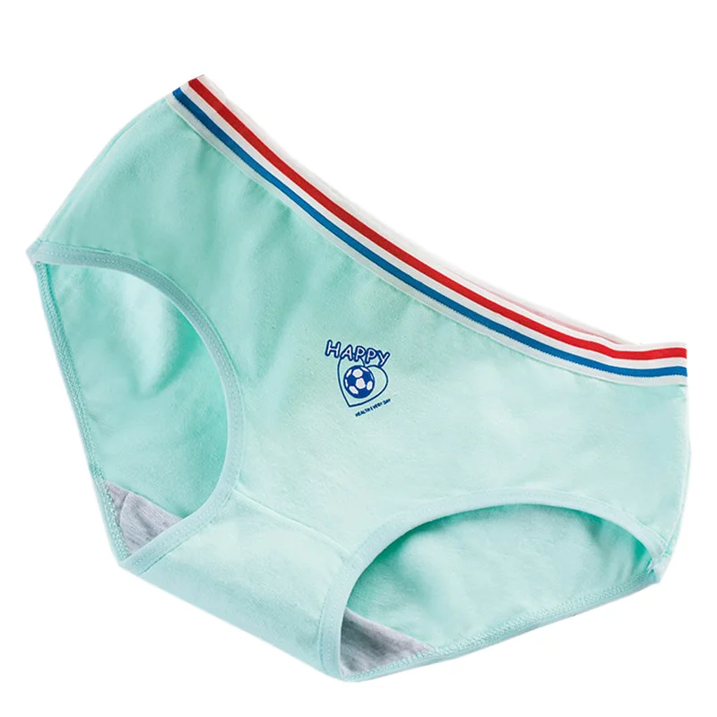 5pcs/Lot World Soccer Football Teenager Girls Briefs 10 20Years