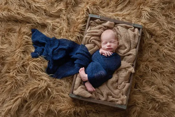 Soft Newborn Baby Swaddle Wrap Muslin Newborns Photography Props Baby Blanket Solid Boy Girl Infant Sleeping Swaddle 0-2 Months (6)