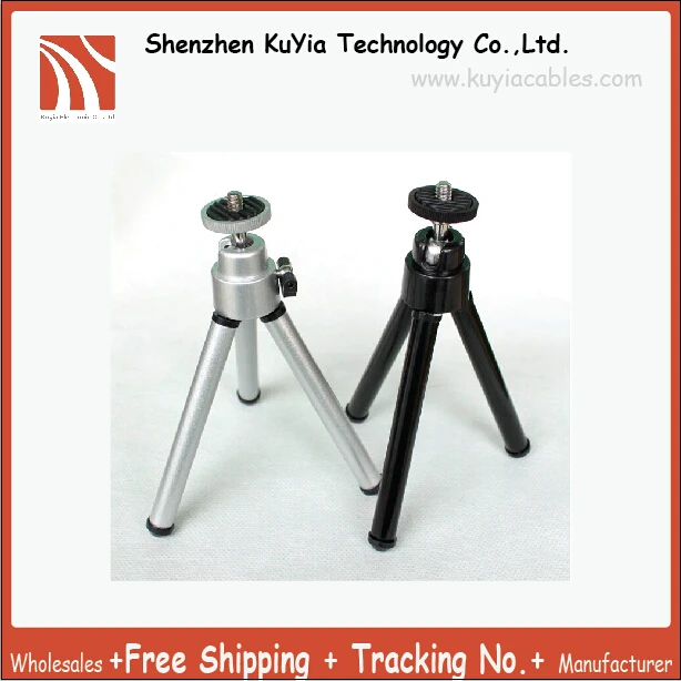 

KUYiA Free Shipping lowest price+Mini phone two-section tripod for desktop camera tripod compact digital SLR camera bracket