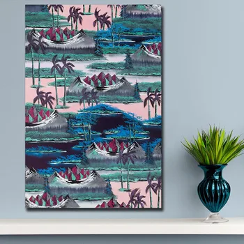 

Wxkoil Wall Art neil raitt emerald waters Wall Picture For Living Room Home Decor Oil Painting On Canvas Wall Painting No Frame