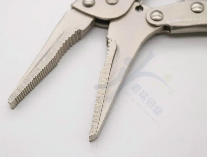 WC004-sharp-mouth-forceps-9-inches-manual-clamping-hardware-tools-riveting-welding-grinding-processing-forceps (2)