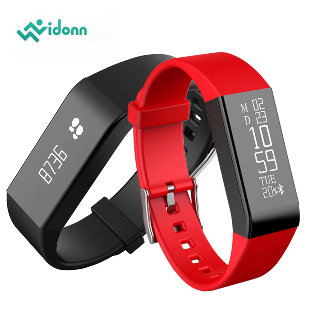 Vidonn A6 Smart Wristband Dynamic Heart Rate Monitor Pedometer Fitness