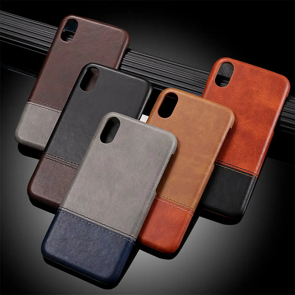 KISSCASE PU Leather Phone Case For iPhone X XS XR MAX 7 8 Plus Shockproof Cases 6 6S Mixed Colors Back Covers |