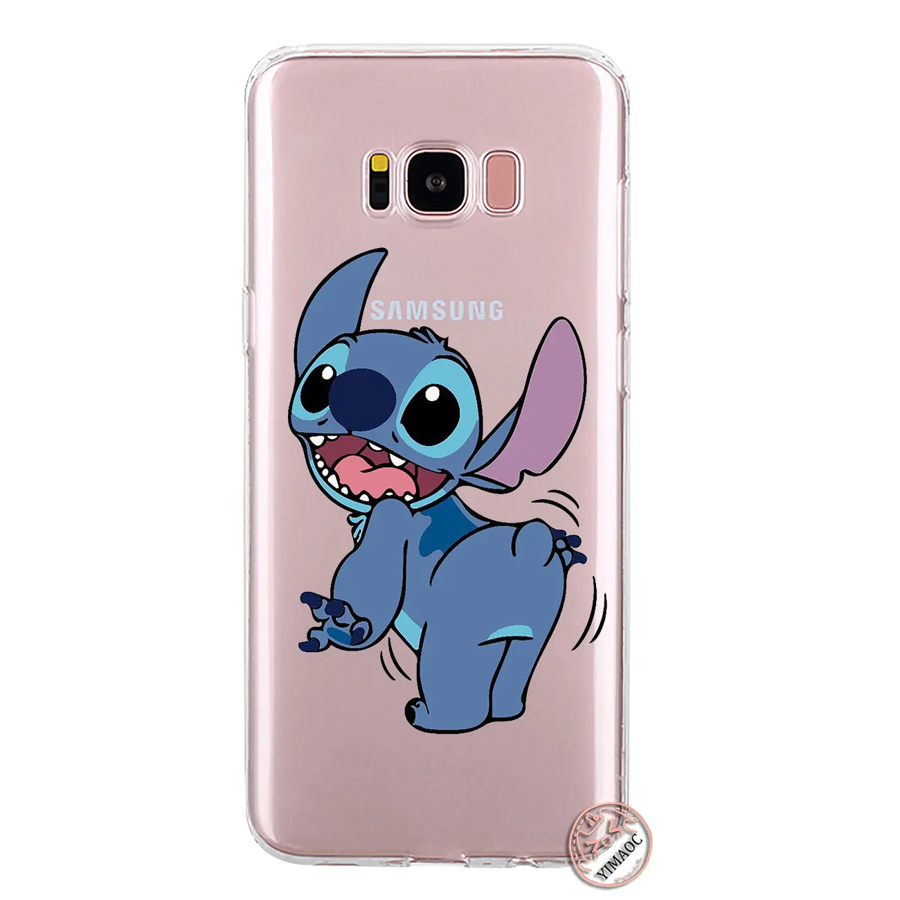 YIMAOC Lilo& Stitch Мягкий силиконовый чехол для телефона для samsung Galaxy S10e S10 S9 S8 Note 10 Plus S7 Edge прозрачный чехол - Цвет: 6