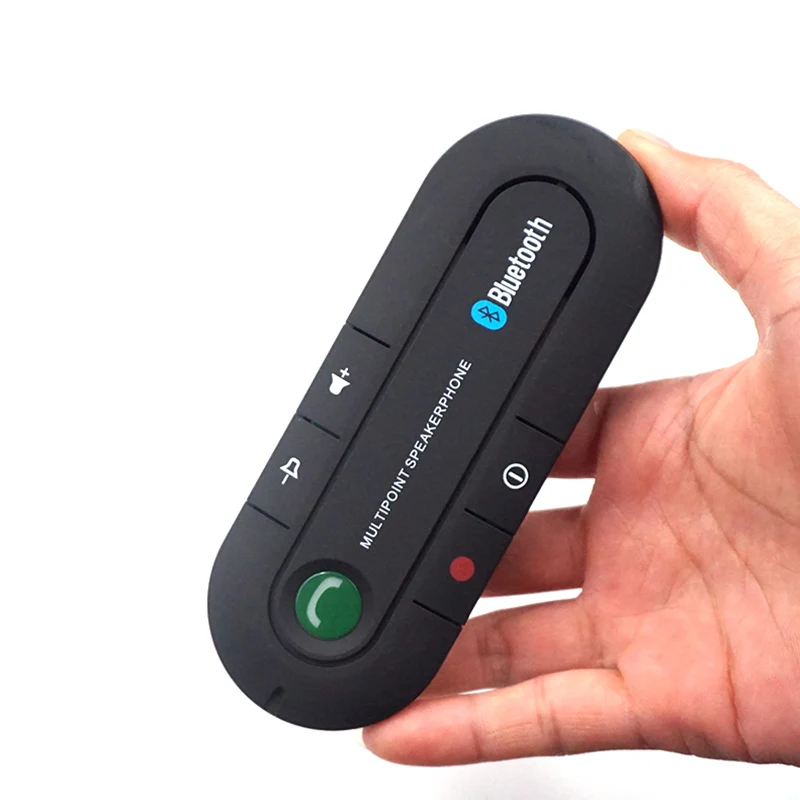 Автомобильный солнцезащитный козырек клип многоточечный динамик телефон Bluetooth гарнитура автомобильный комплект беспроводной MP3 музыкальный приемник плеер смартфон динамик