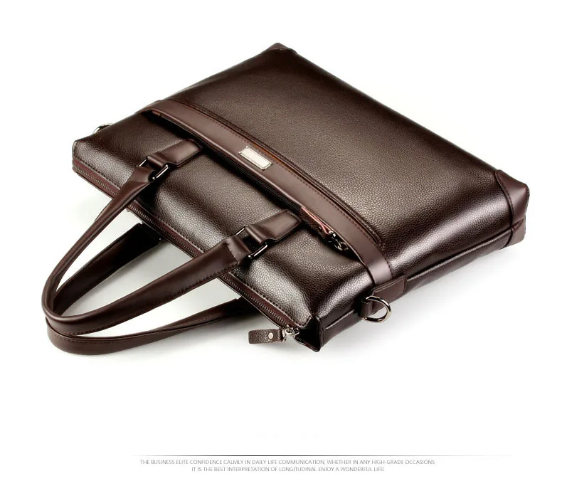 Хит, модная мужская сумка, мужская деловая сумка, портфель, мужская сумка на плечо, высокое качество, дизайнерские сумки для ноутбука с ручными ручками