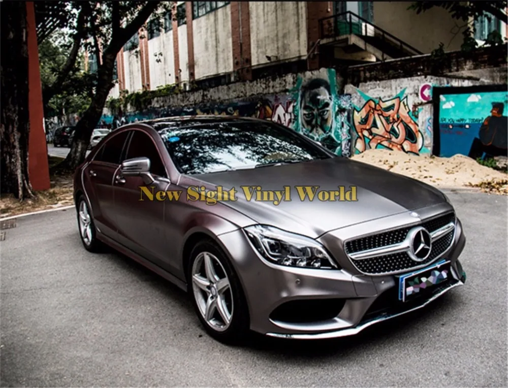 Best Quality Electric Chrome Charcoal Grey Vinyl Wrap Film For Car Wrapping  Bubble Free - Car Stickers - AliExpress
