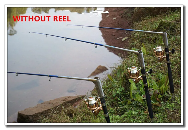 2.1 Automatic Fishing Rod Spinning Telescopic Auto Spring Fishing Pole Sea River Lake Pole Shore