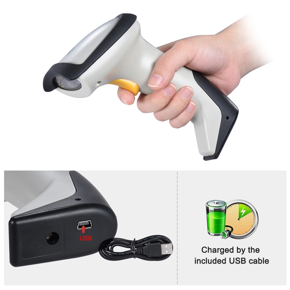 Alta Qualidade 2.4g Sem Fio 1D USB
