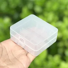 Прозрачный с крышкой небольшой пластиковый ящик для батареи мелочи запчасти инструменты коробка для хранения ювелирных изделий дисплей коробка винт Чехол Контейнер для бисера