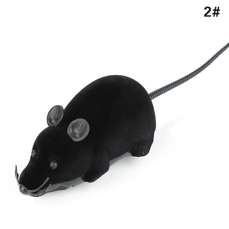 Новинка, 8 цветов, игрушки для кошек, пульт дистанционного управления, беспроводная симуляция, плюшевая мышь, радиоуправляемая электронная крысиная мышь, игрушка "мышь" для домашних животных, игрушка для кошек, мышь