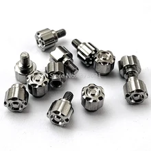 1 шт. толкатель из титанового сплава папка для дисков толкатель Кнопка титановый сплав с ЧПУ производство открывания и закрытия винта