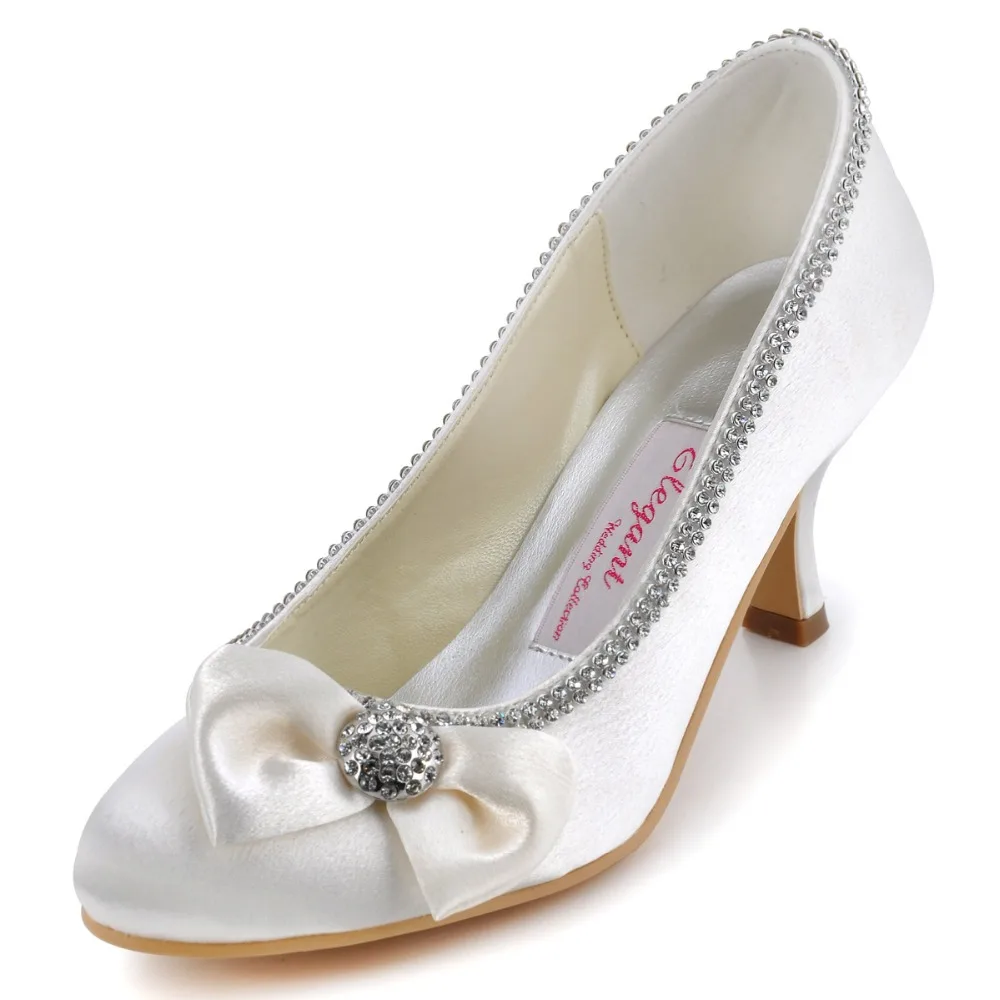 closed toe satin shoes