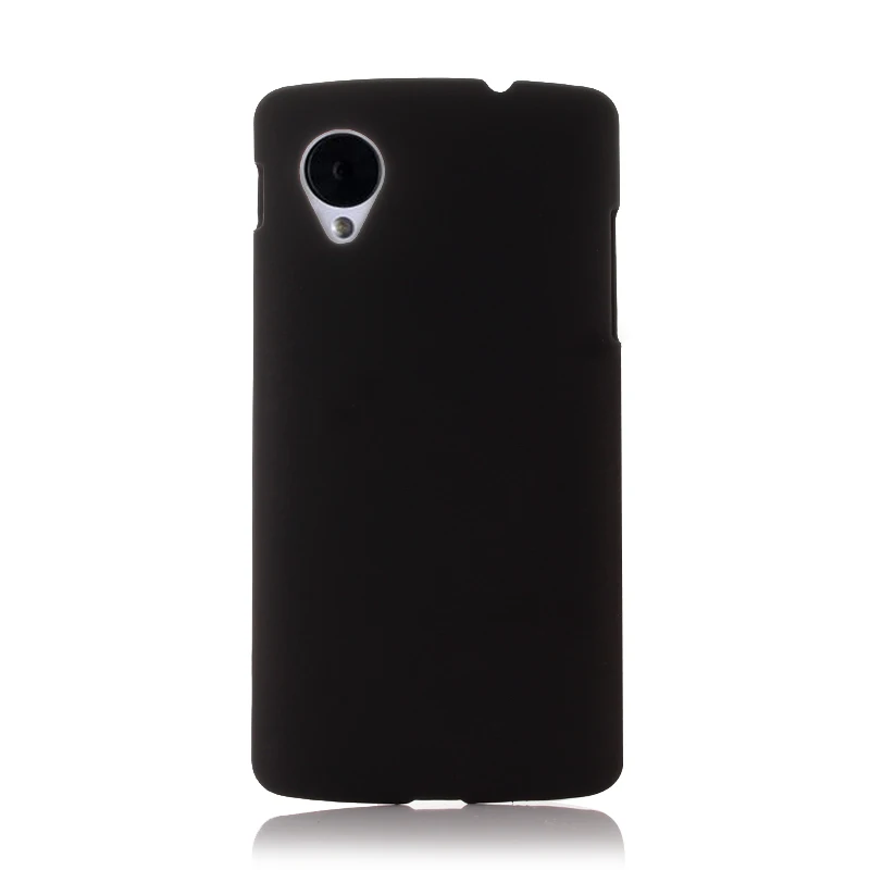 Чехол для LG Nexus 5 ультра тонкий Противоскользящий резиновый матовый чехол жесткий