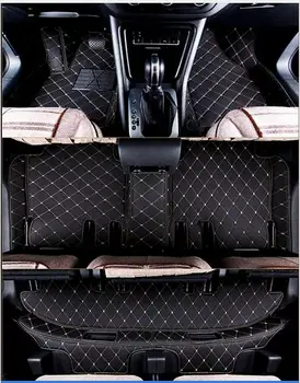 

High quality mats! Custom special car floor mats for Chevrolet Traverse 7 seats 2016-2009 waterproof carpets for Traverse 2013
