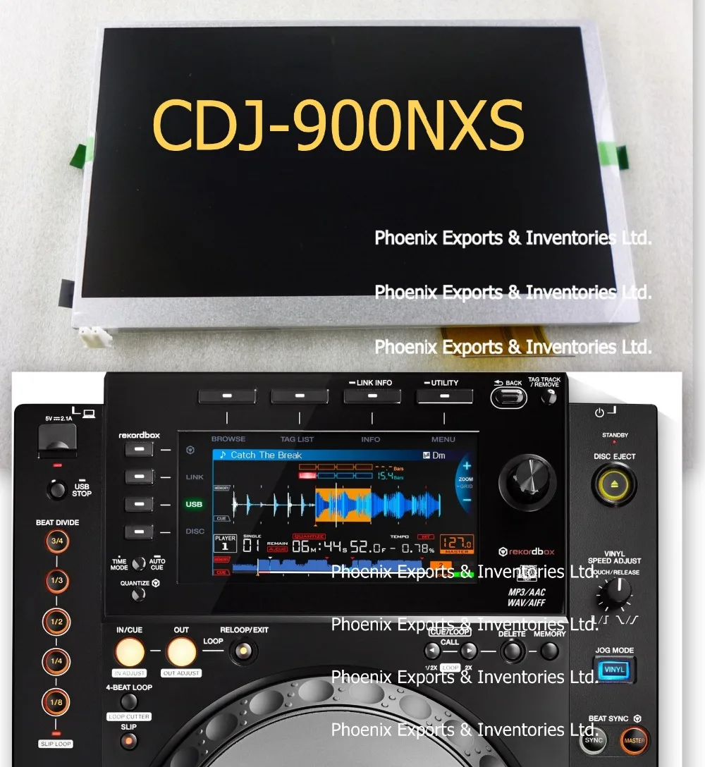 ЖК-экран для CDJ-2000NXS2 CDJ-2000 NEXUS 2 Панель дисплея CDJ2000NXS2