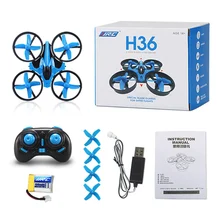 JJRC H36 мини-Дрон 4CH 6 осевой гироскоп Радиоуправляемый квадрокоптер с безголовым режимом/переключателем скорости Функция возврата одной кнопки RTF светодиодный светильник Дрон
