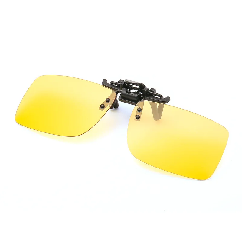 1 шт. унисекс рыболовные клип для очков на Стиль Солнцезащитные очки UV400 поляризованные очки для рыбалки день/ночное видение очки