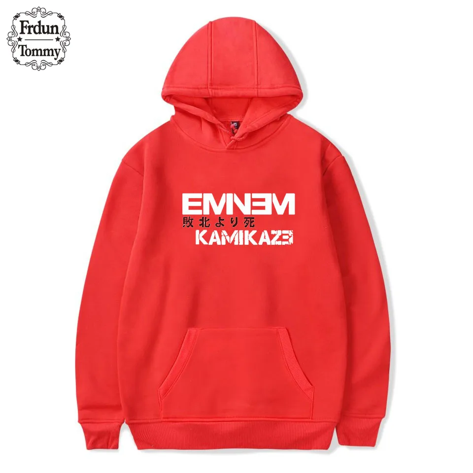Толстовки с капюшоном 2020 Eminem DJ в стиле хип хоп толстовки Kamikaze изображением