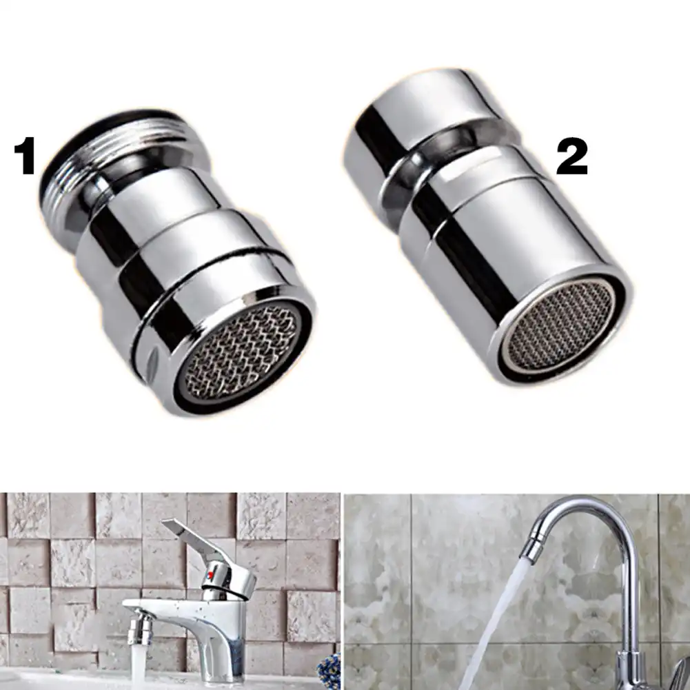 360 ° Wasserhahn Filter Wasserhahn Diffusor Küchenzubehör Gadget Badezimmer