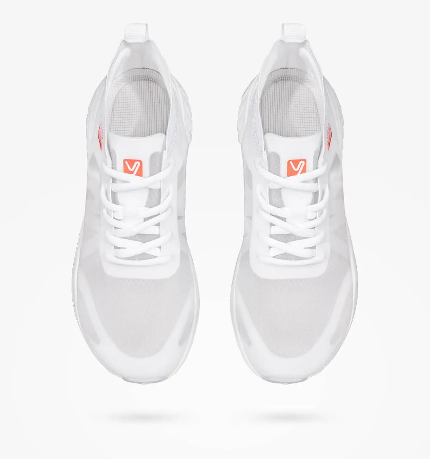 Xiaomi YUNCOO Легкая спортивная обувь из прозрачной моно пряжи легкая и быстросохнущая Мужская и женская дышащая повседневная обувь - Цвет: white 36