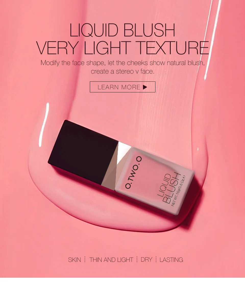 o two o liquid blush