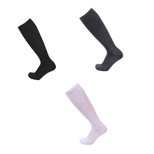 3 пары Женские Мужские Компрессионные носки чулки по колено нейлоновые спортивные беговые носки для упражнений