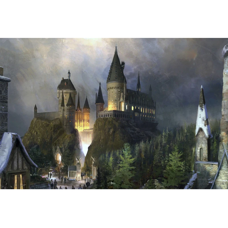 hogwarts diamond Embroidery diy diamond painting mosaic diamant
