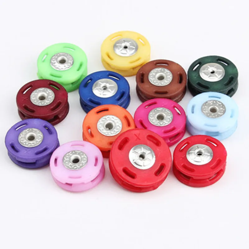 

20pcs/lot Sewing Snap Buttons Fasteners Sewing Leather Craft Clothes Decoration Buttons Apparel Sewing 12 color optional