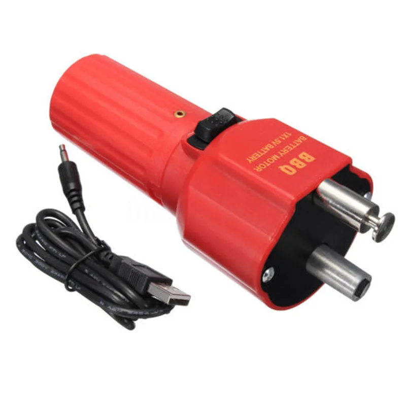 Electric BBQ Grill Rotating Motor 5V USB Battery Barbecue Rotisserie