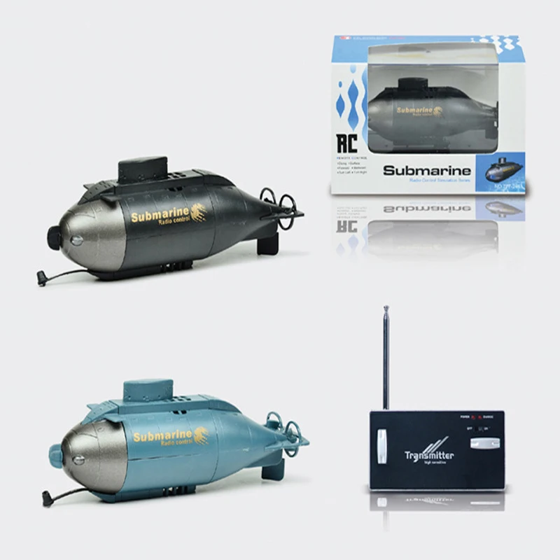 6CH Radio Remote control rc RTR Super mini submarine Three propellers Motorin RC Submarine from