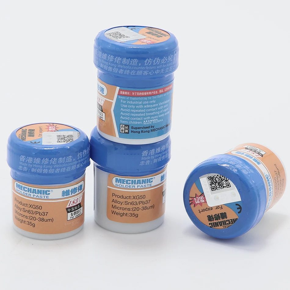 

Solder Paste XG-50 SMD SMT for 936 852D ++ Soldering Iron Station Flux Sn63 / Pb67 Repair Tool