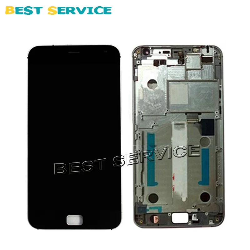 

100% Tested New For Meizu MX4 Pro LCD Screen Display + Touch Screen Digitizer Assembly with Frame For Meizu pro 4