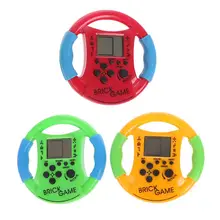 Тетрис игровой автомат ручной Руль Ручка Дети Мини электронные игрушки