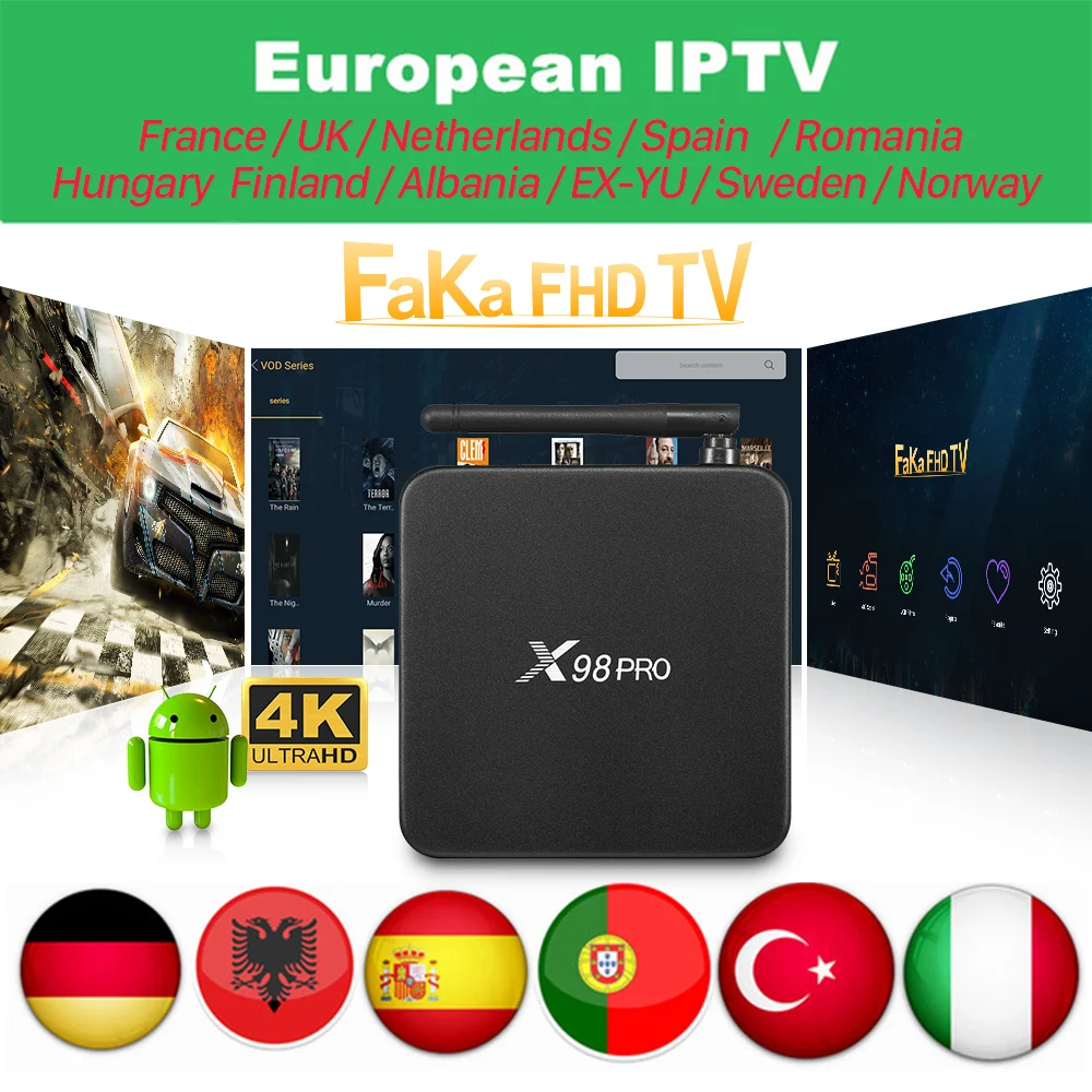 

IPTV France Italia IPTV Spain Canada IP TV Free 1 Month IPTV Code X98 Pro Android TV Box Arabic Turkey IP TV Europe French IP TV