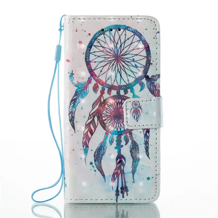 Color Drops Chimes Для Apple iphone XS X MAX XR 5 5S SE 6 6 S 7 Plus 8 плюс красивые куранты коровы цветок из искусственной кожи Книга Флип Бумажник Чехол P03E - Цвет: Color Drops Chimes