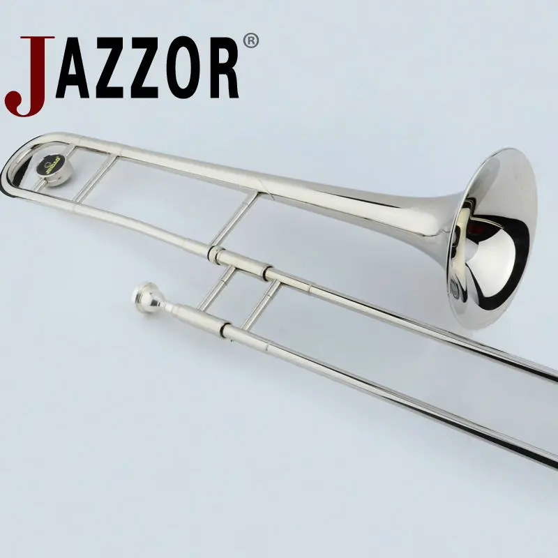 Professional JAZZOR JBSL-a700 Alto Тромбон B плоский золотой лак латунный тромбон Музыкальные инструменты с мундштук для тромбона