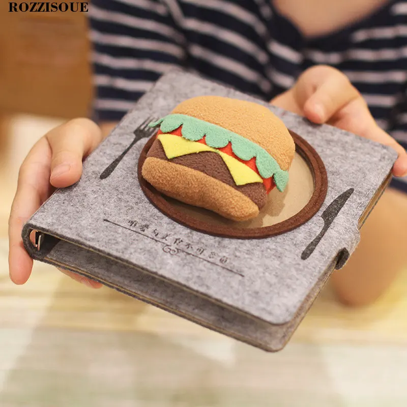 

Korean New Arrival Cute Food Cloth Cover Schedule Book Diary Weekly Planner Notebook School Office Supplies Kawaii Stationery