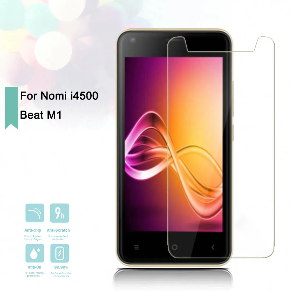 2.5D 0 26 мм Ультра тонкое закаленное стекло Nomi i4500 Beat M1 усиленная защитная пленка