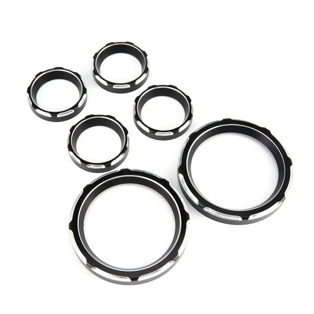 

Instrument Board Edge Cut Gauge Bezel Kit For Harley Touring Street Glide 96-13 02 03 04 05 06 07 08-13